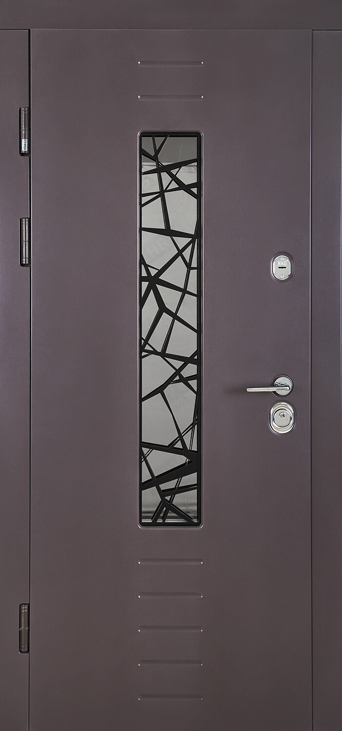 

Входные двери со стеклом модель Armada Glass комплектация Classic Abwehr Steel Doors Expert (454)