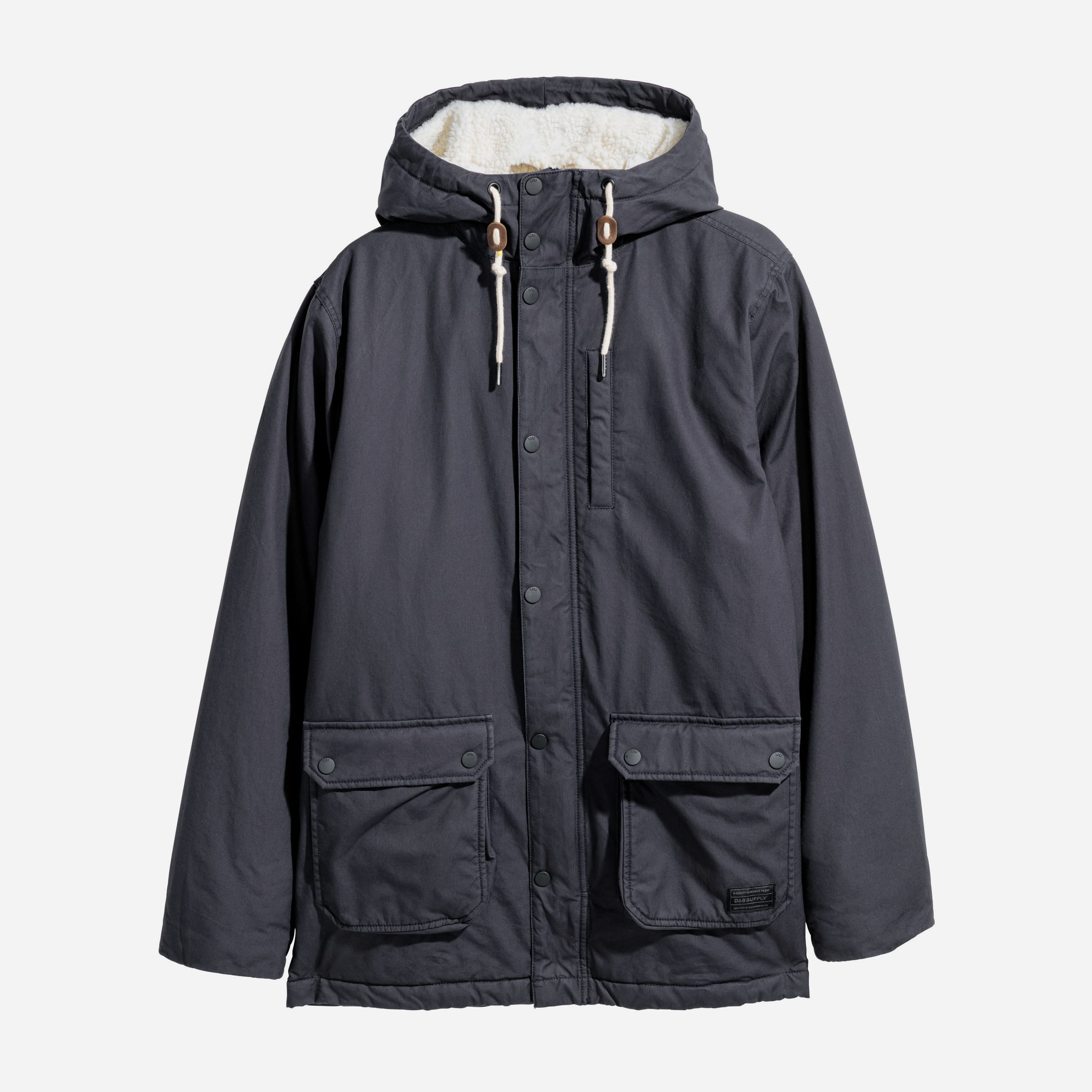 

Куртка H&M XAZ072310XOAI L Темно-синяя