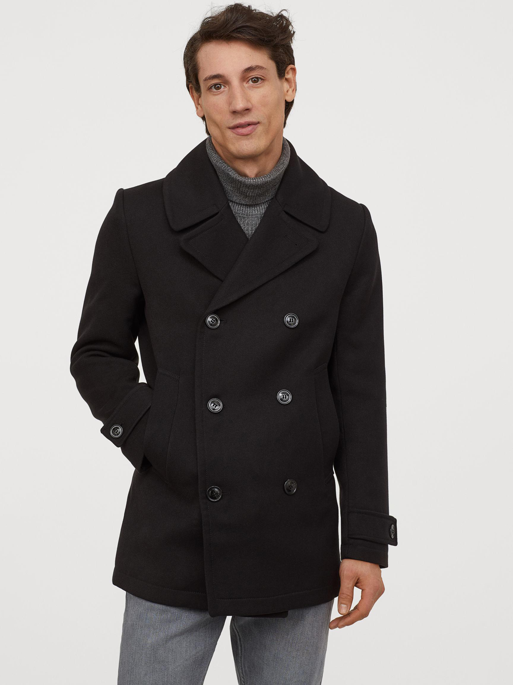 

Полупальто H&M XAZ145764ANYU 48 Черное