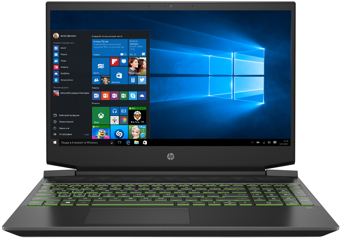 

Ноутбук HP Pavilion Gaming 15-ec2005ua (4B0U4EA) Shadow Black
