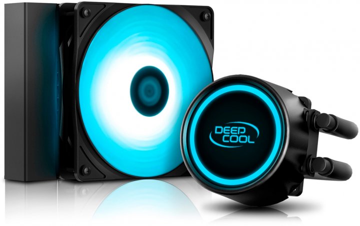 

Система жидкостного охлаждения DeepCool Gammaxx L120 T Blue
