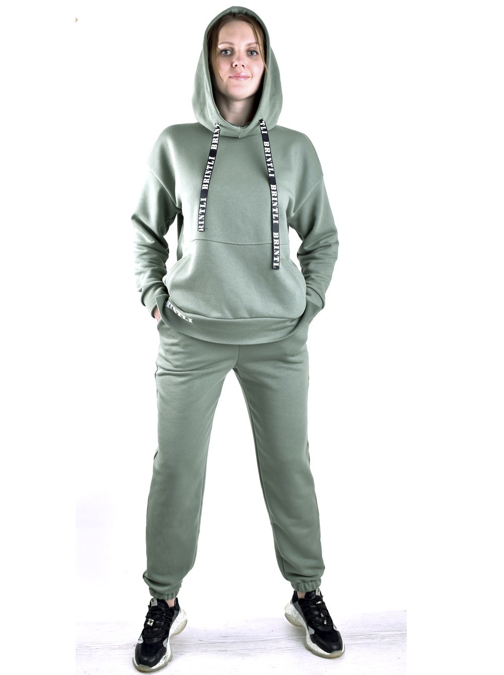 

Женский спортивный прогулочный костюм Brintli 0911 (S-XXL) размер, Женский спортивный прогулочный костюм Brintli 0911 (S-XXL) размер M