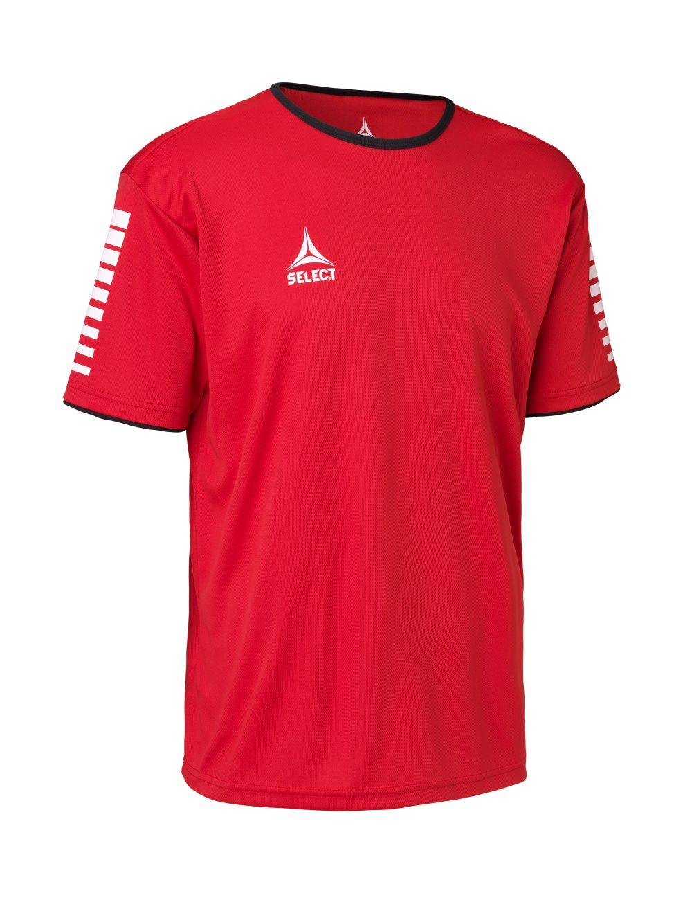 

Футболка SELECT Italy player shirt 6/8 червоно-біло-чорна