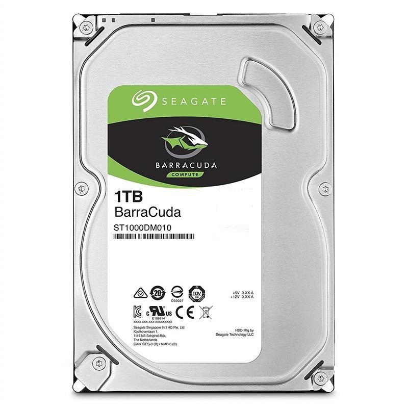 

Жесткий диск 1 TB Seagate BarraCuda 7200rpm 64MB (ST1000DM010)