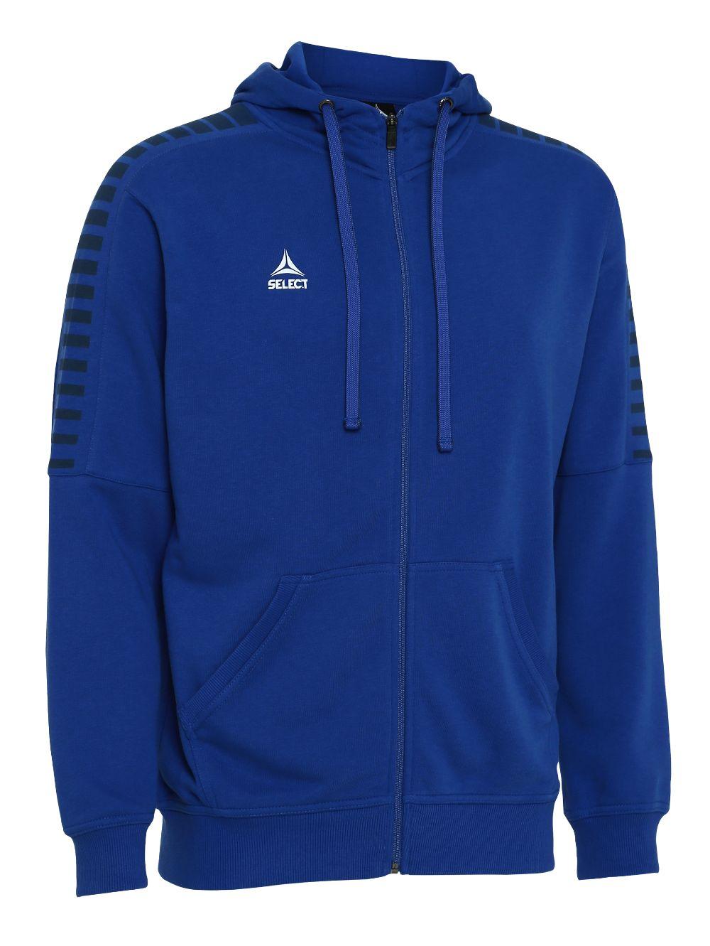 

Толстовка SELECT Torino zip hoodie men M синя