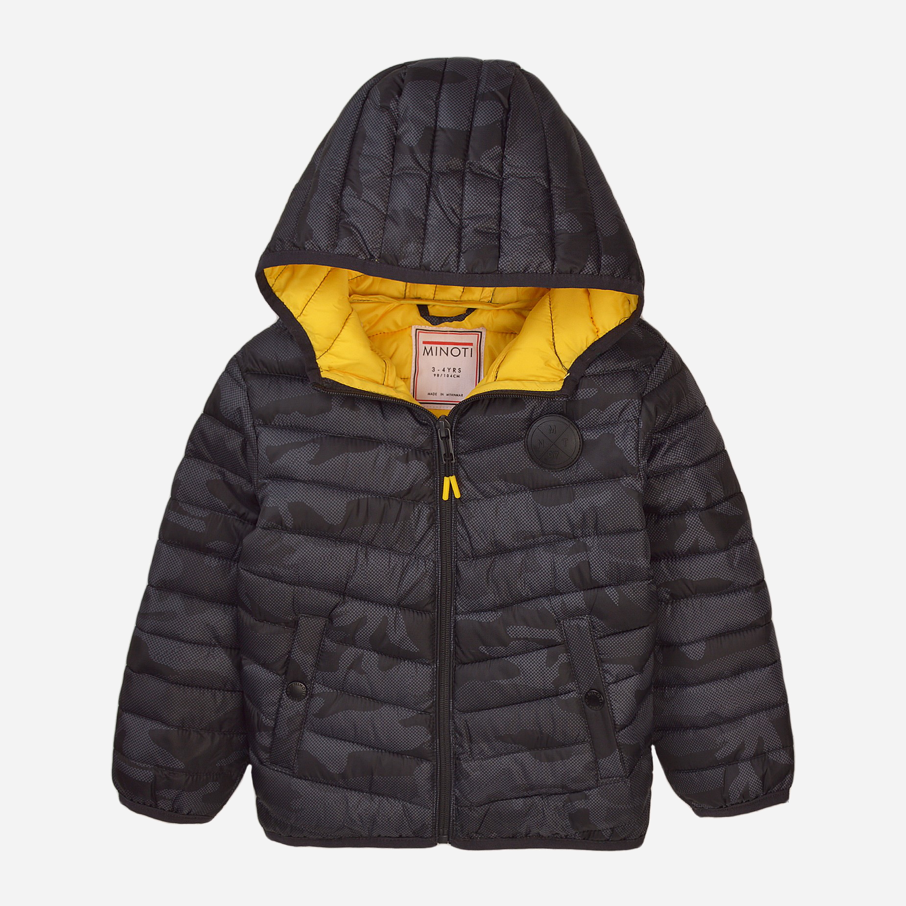 

Демисезонная куртка Minoti 7BCOAT 7 34544JNR 104-110 см Темно-серая (5059030591502)