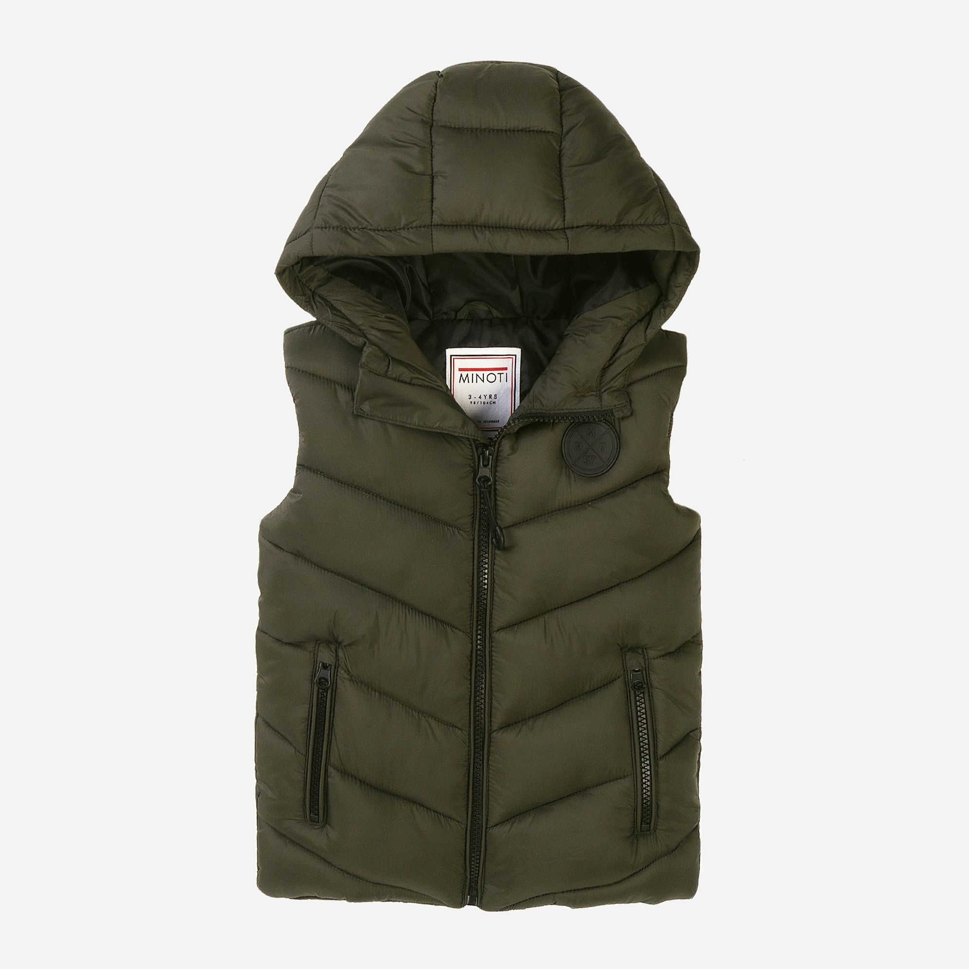 

Жилет Minoti 7BGILET 4 34587TEN 134-140 см Хаки