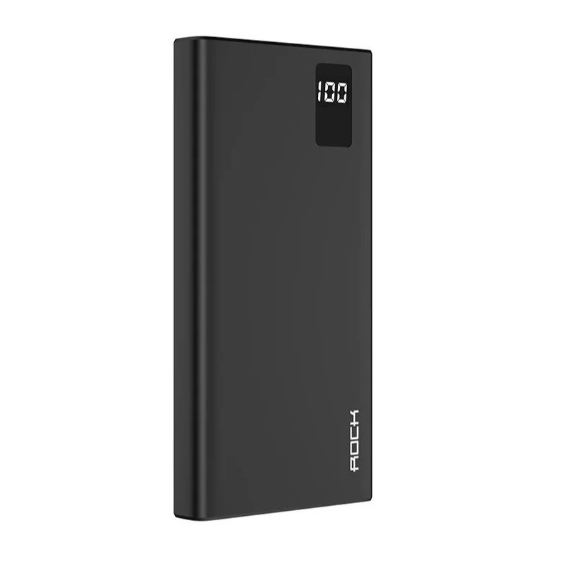 

Power Bank Rock M02 Внешний аккумулятор 10000 mAh Black (M02)
