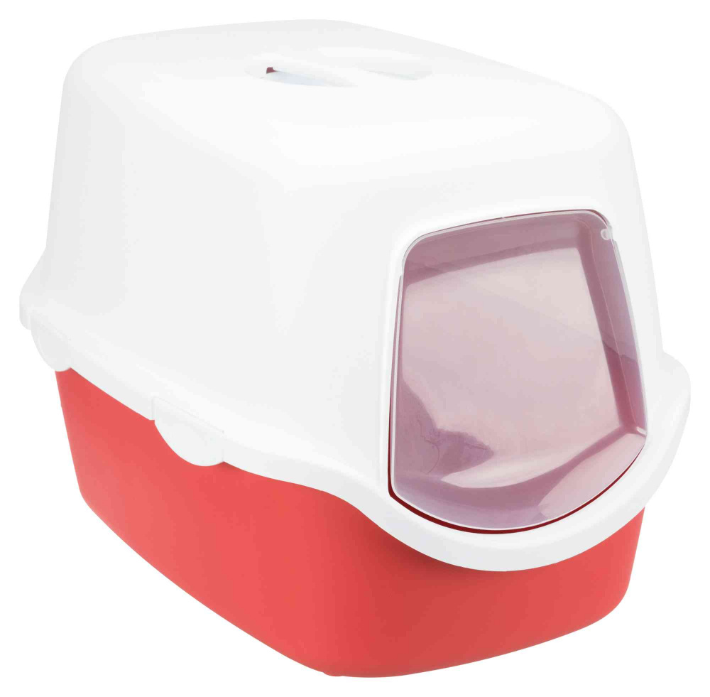 

Туалет Trixie Vico Litter Tray для кошек 40см х 40см × 56см красный (TX-40273)