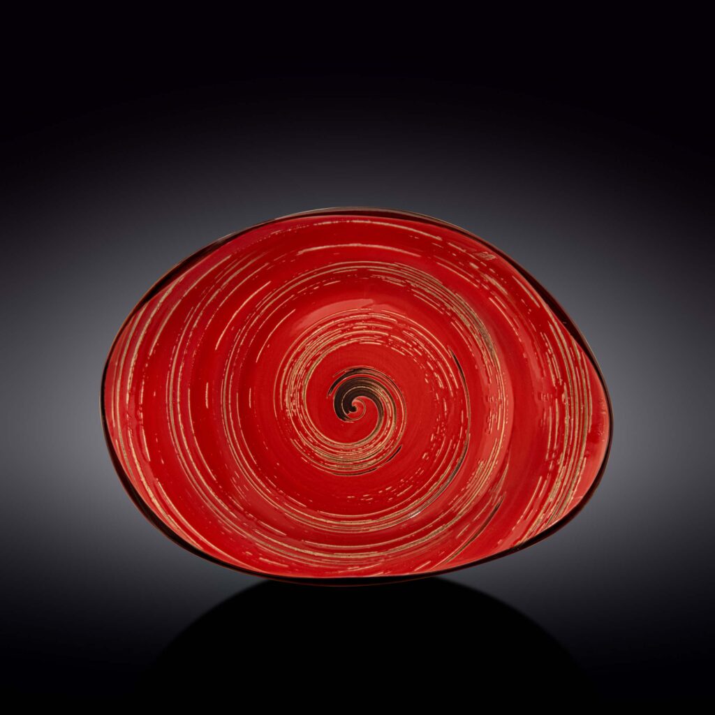 

Блюдо 33,0 см Wilmax Spiral Red (669242/A)