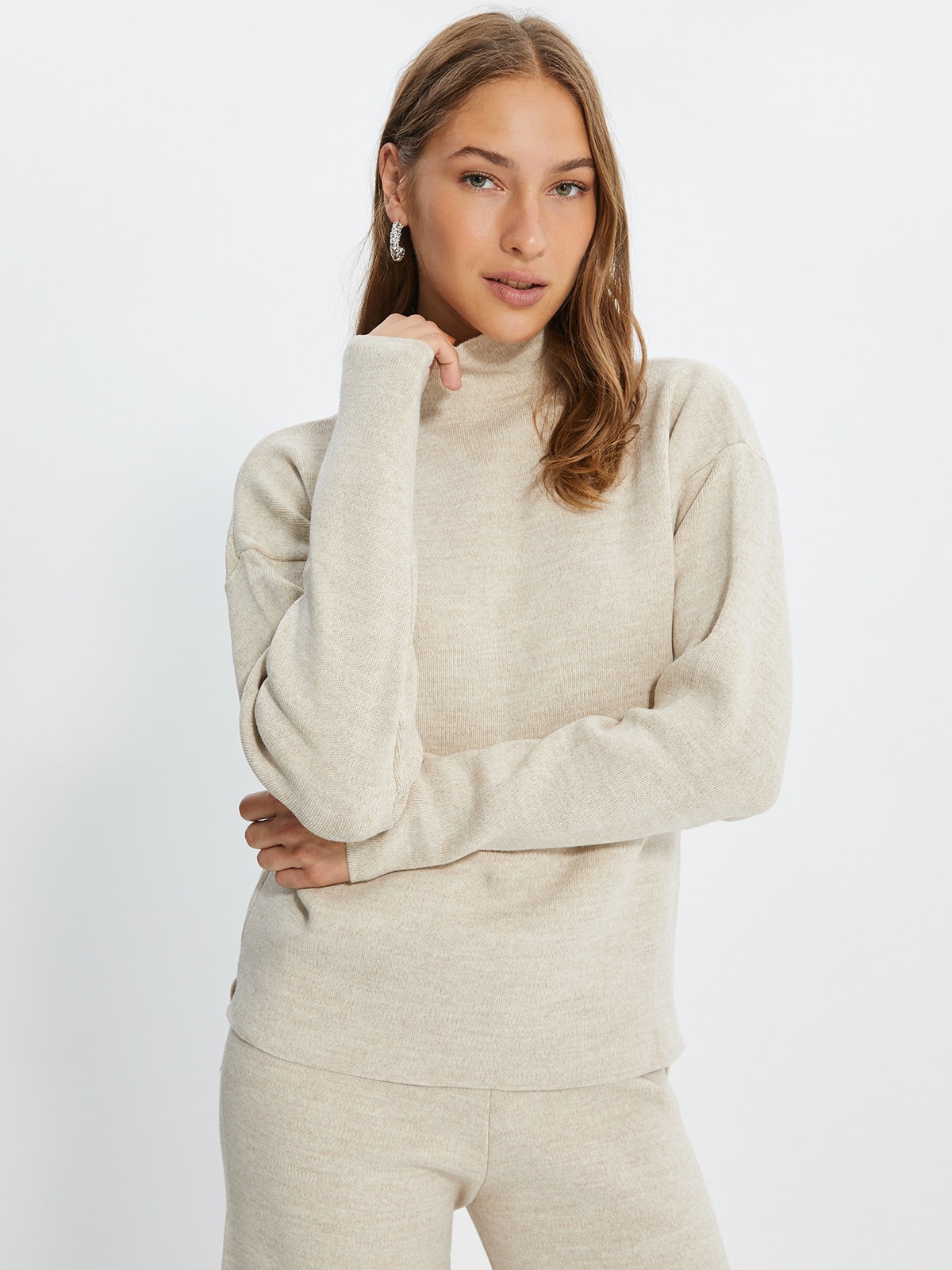 

Костюм Trendyol TWOAW21AU0060/Bej  Бежевый, Костюм Trendyol TWOAW21AU0060/Bej L Бежевый