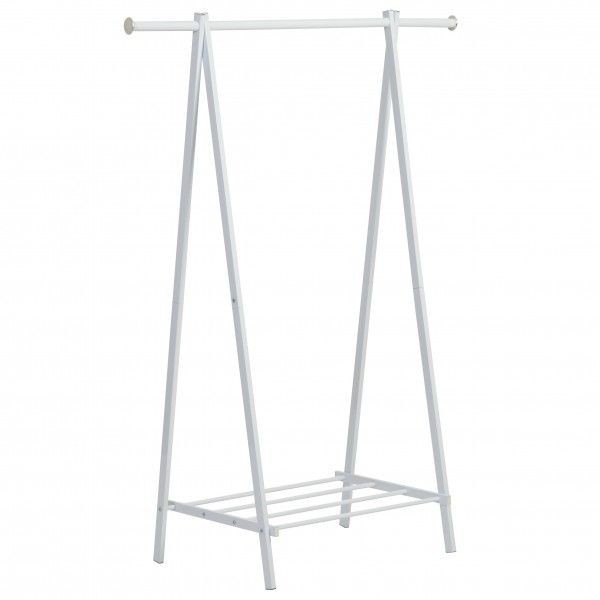 

Вешалка-стойка напольная с полкой для обуви Loft (147х109) Белая