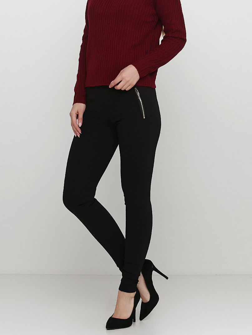 

Брюки H&M 0459179-5 34 Черные (СА2000001488454)