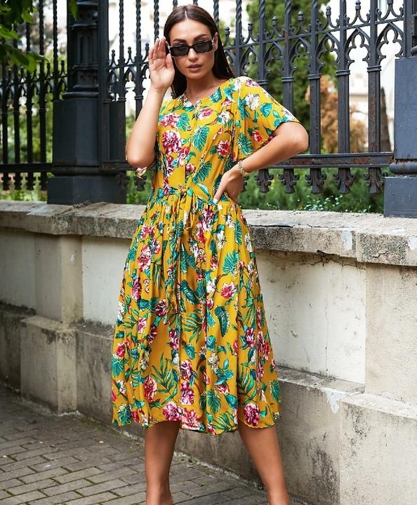 

Платье G&M k-82839 - Размер цвет желтый, Платье G&M k-82839 56-58 Размер цвет желтый