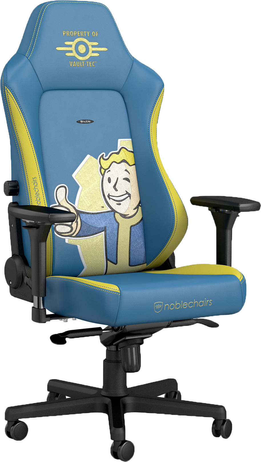 

Кресло геймерское NOBLECHAIRS Hero Fallout Vault Tec Edition (NBL-HRO-PU-FVT)