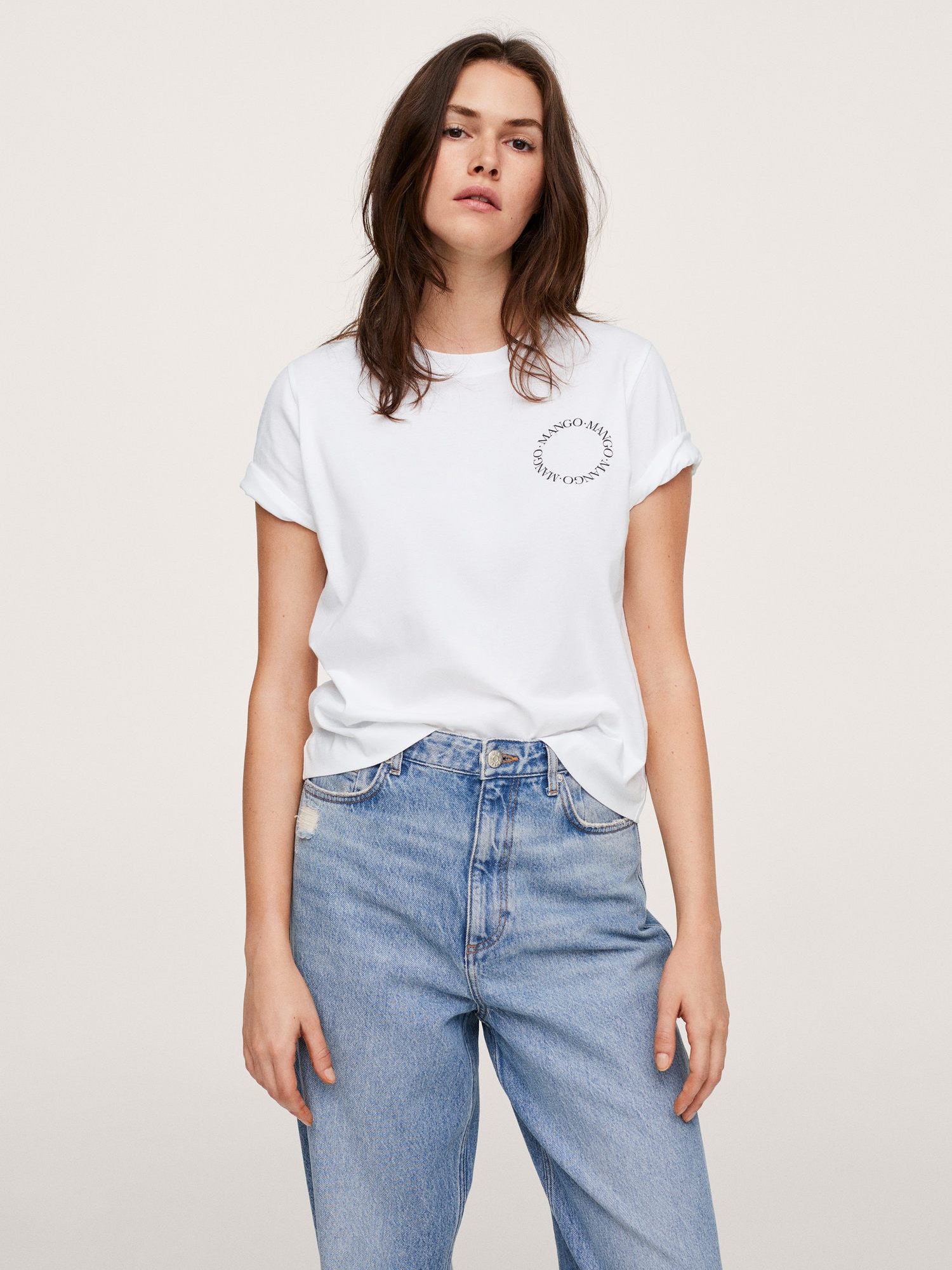 

Футболка Mango 17007753-01, Футболка Mango 17007753-01 M