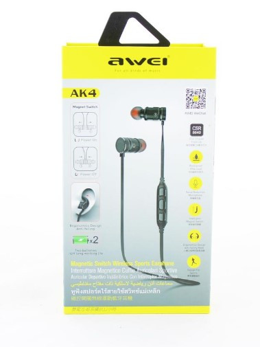 

Наушники Awei MDR AK4 + BT Black (5014)