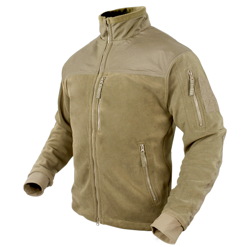 

Тактическая куртка флисовая Condor ALPHA Mirco Fleece Jacket 601 Medium, Тан (Tan)