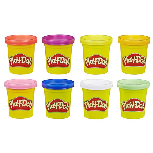 

Набір для творчості Hasbro Play- Doh 8 кольорів Веселка (E5044_E5062)