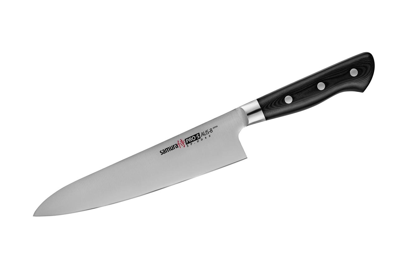 

Нож кухонный Шеф Samura Pro-S 200 мм