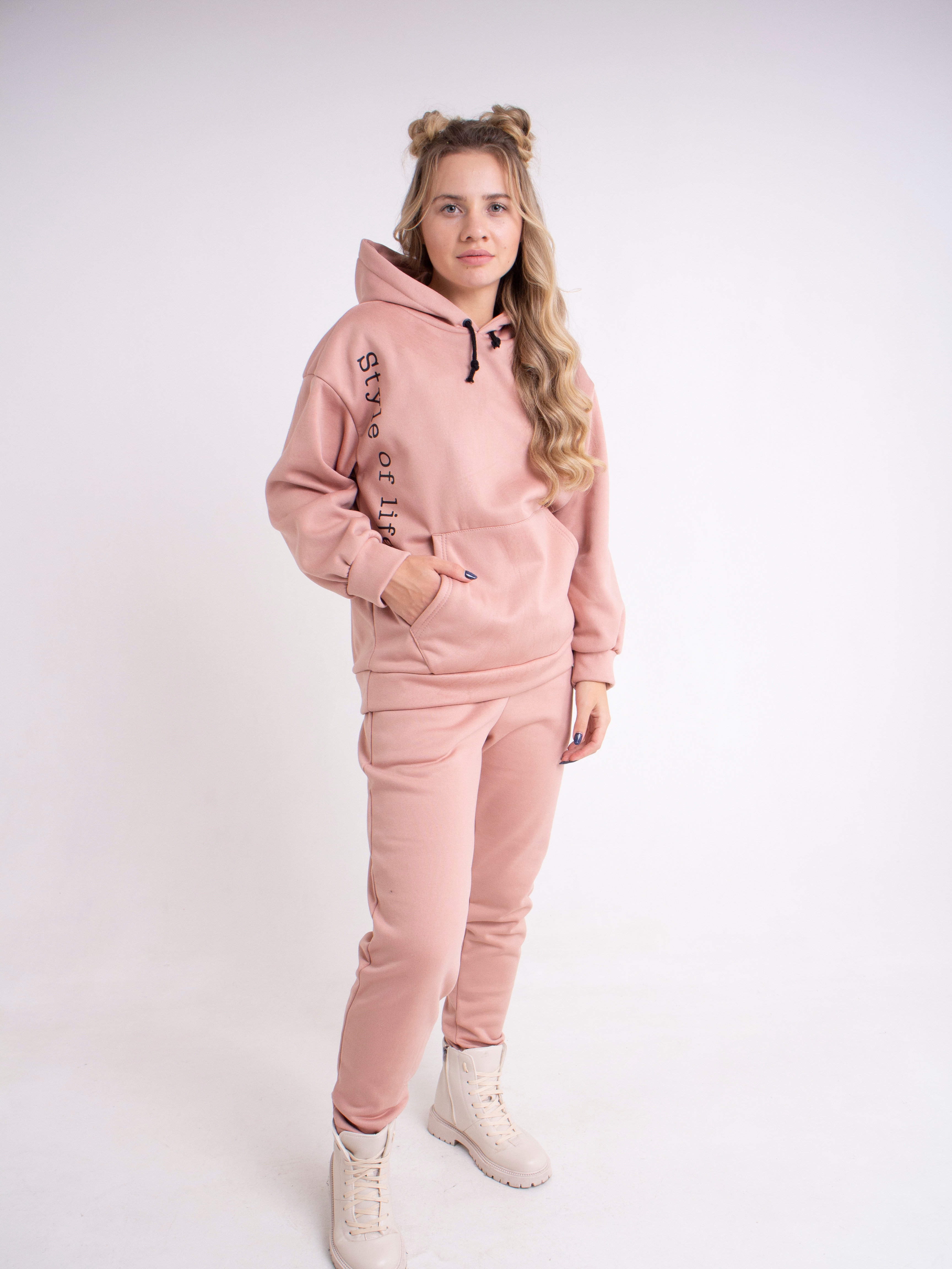 

Спортивный костюм Olis-style Олли 10017 48 Пудра