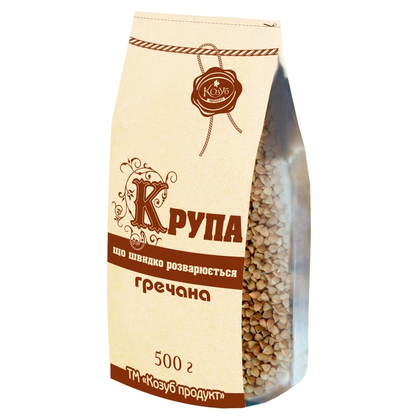 Крупа гречневая быстроразваривающаяся Козуб 500г – купить по низкой ...