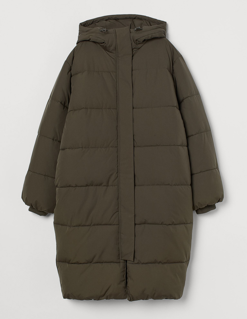 

Пальто H&M Ж1077315 цвет зеленый XS
