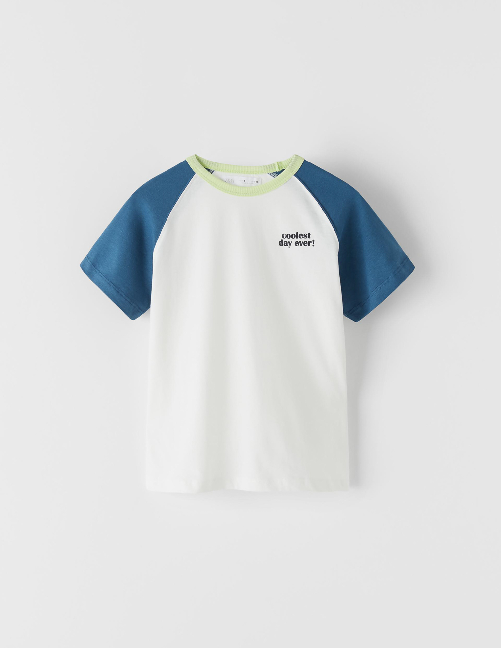 

Футболка Zara ДМ004216 (2431/682/712) цвет белый 128