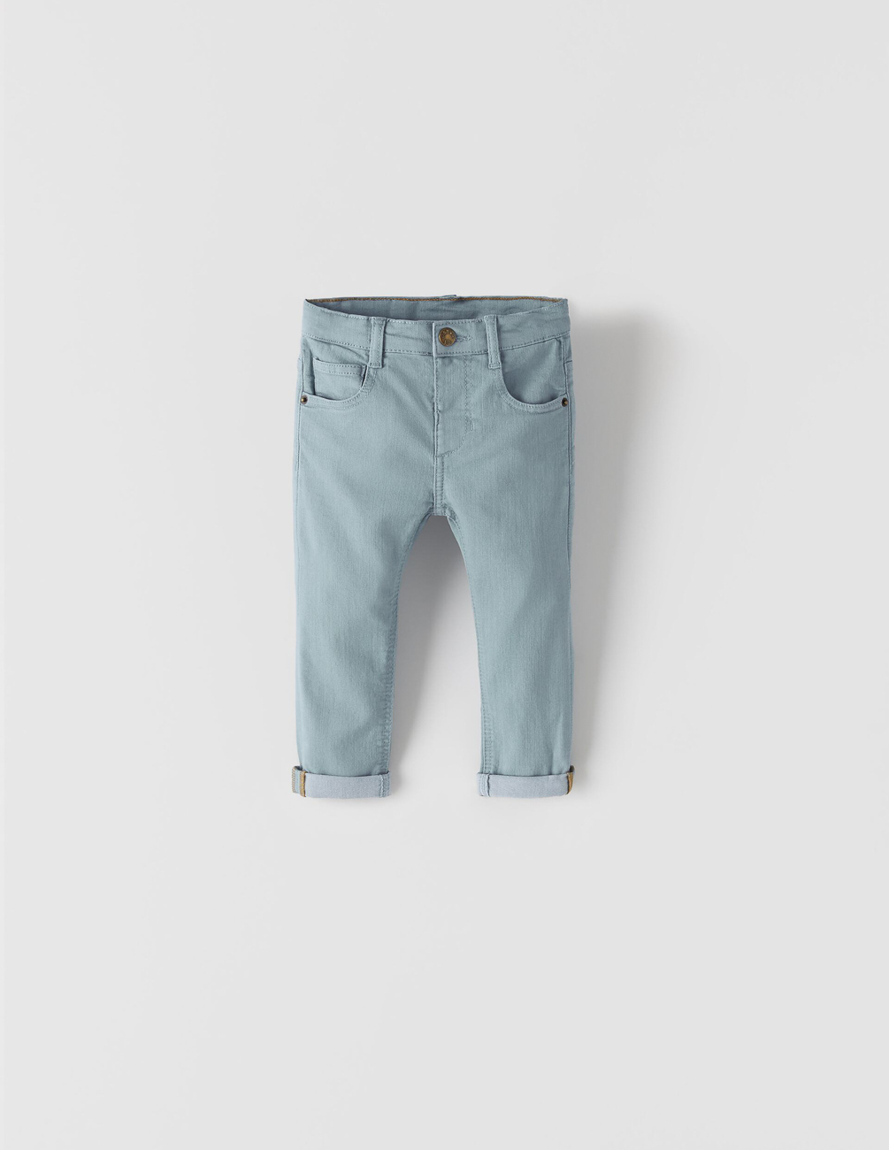 

Джинсы Zara ДМ005181 (1506/500/427) цвет голубой 104