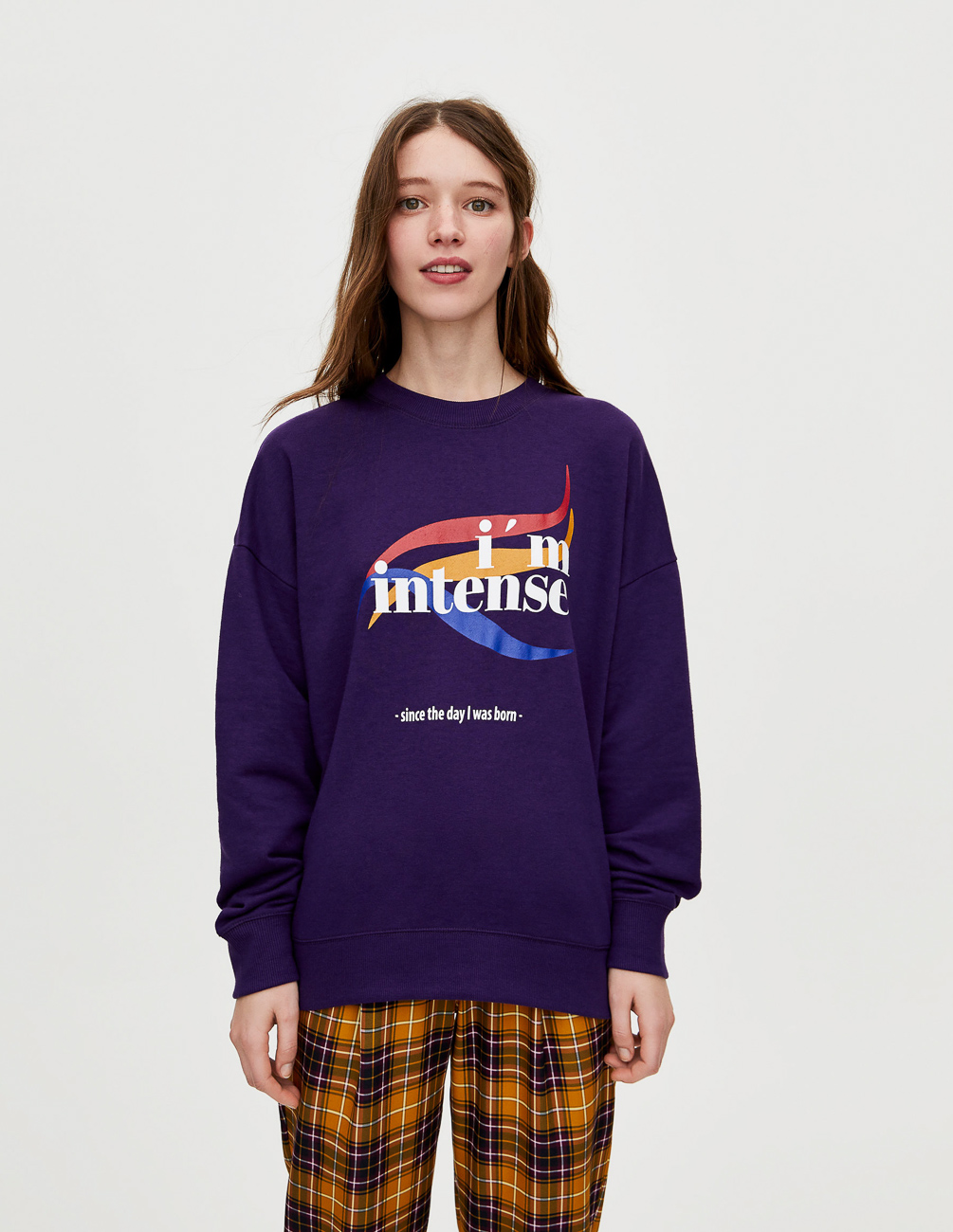 

Свитшот PULL & BEAR Ж1076281 (5590/307/611) цвет фиолетовый, Свитшот PULL & BEAR Ж1076281 (5590/307/611) цвет фиолетовый S