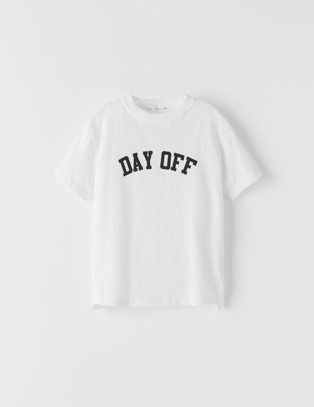 

Футболка Zara ДМ004226 (6208/776/712) цвет белый 128