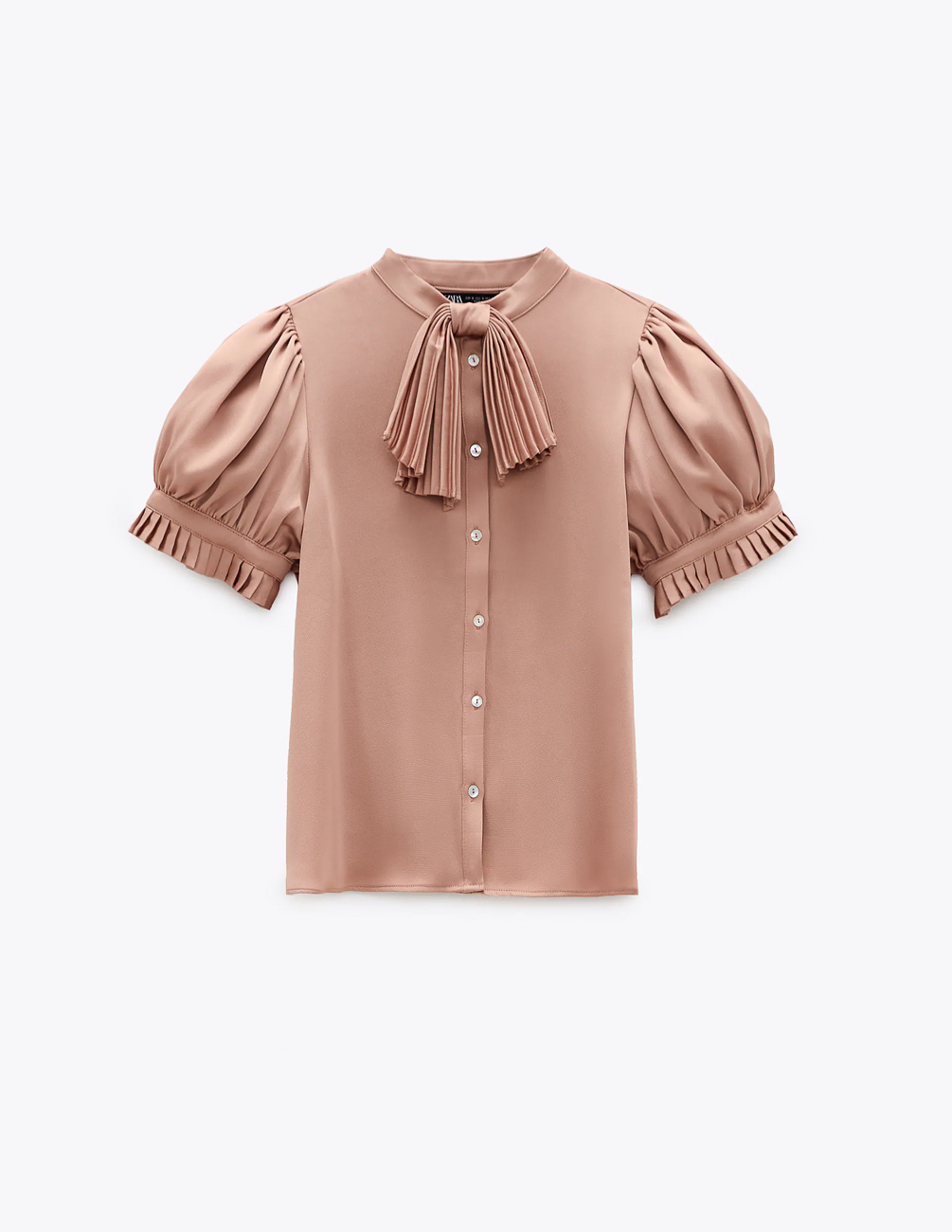 

Блуза Zara Ж1073993 (1971/155/622) цвет коричневый L