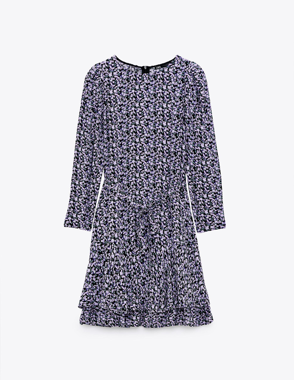 

Платье Zara Ж1073749 (9878/185/330) цвет сиреневый M