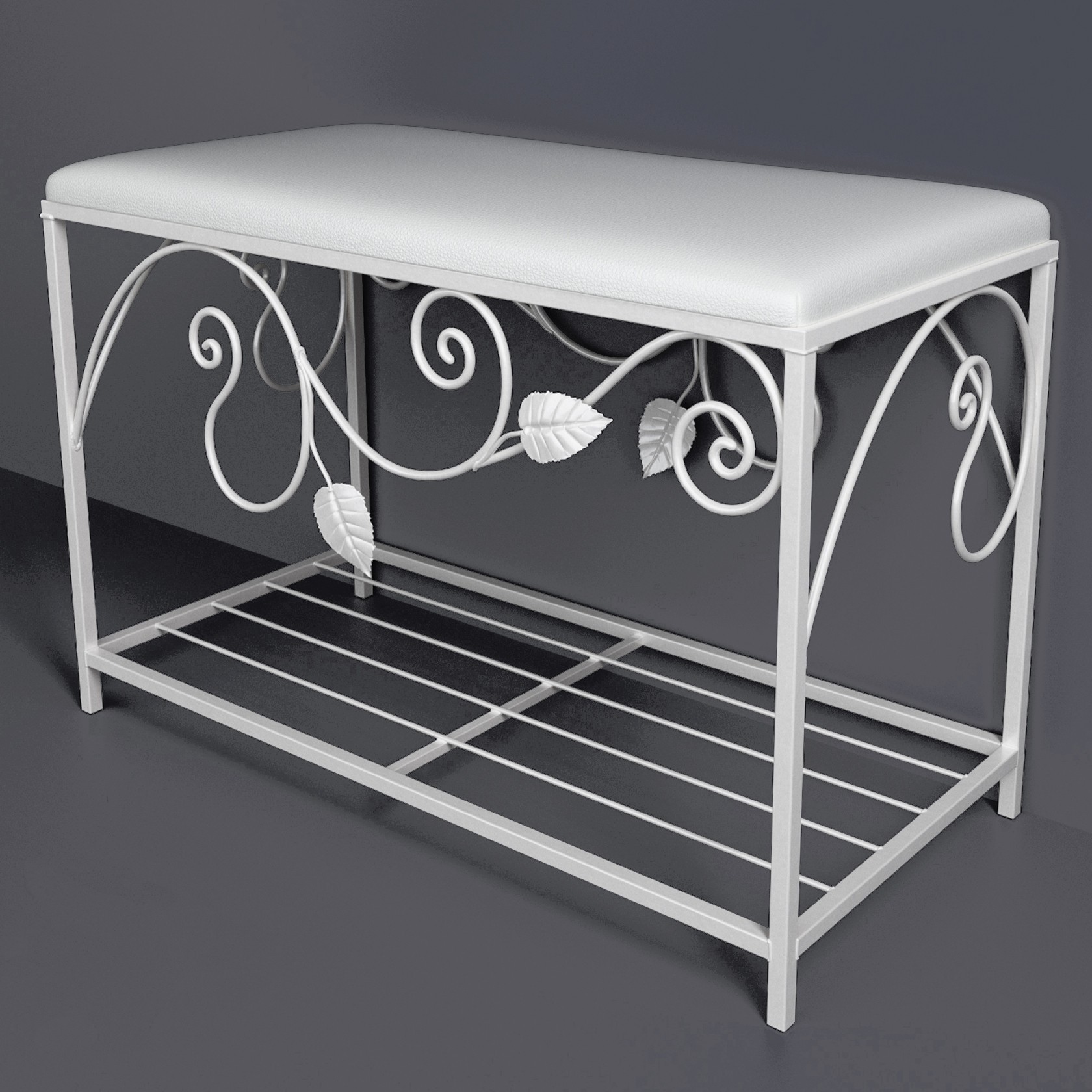 

Тумба для обуви Хилтон Белая 2811156_1