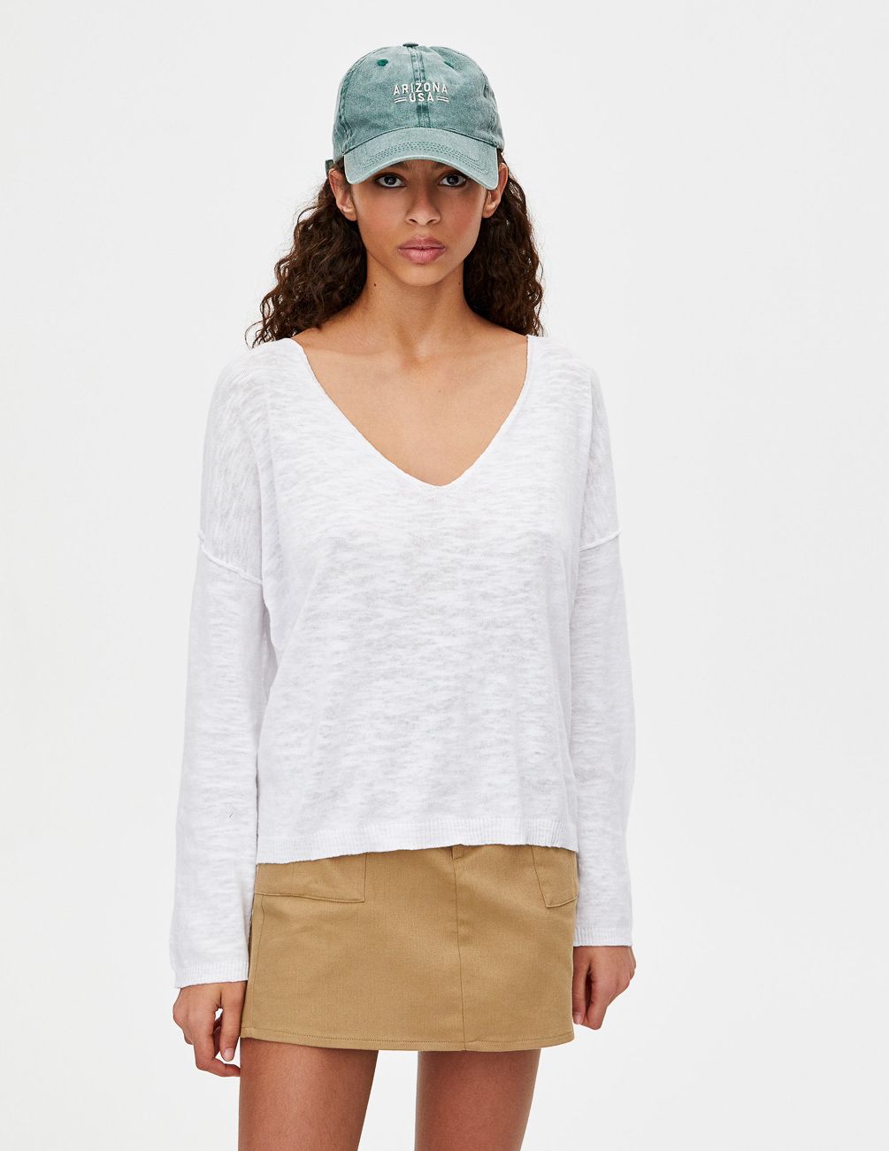 

Свитер PULL & BEAR Ж1076221 (9558/310/250) цвет белый, Свитер PULL & BEAR Ж1076221 (9558/310/250) цвет белый S