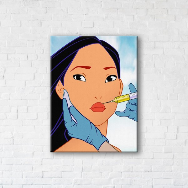 

Картина на холсте прямоугольная I-Art Pocahontas 90x120см