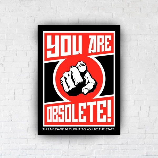 

Картина на холсте прямоугольная I-Art Obsolete 75x100см