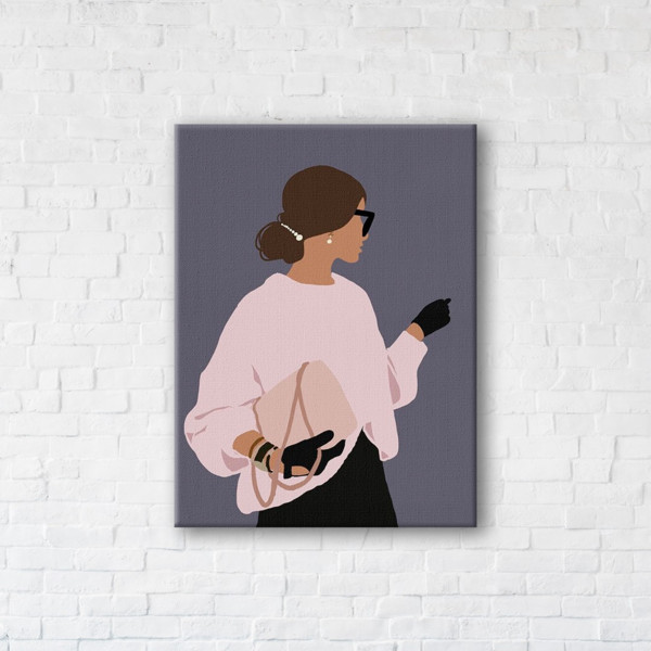 

Картина на холсте прямоугольная I-Art Grace 50x65см