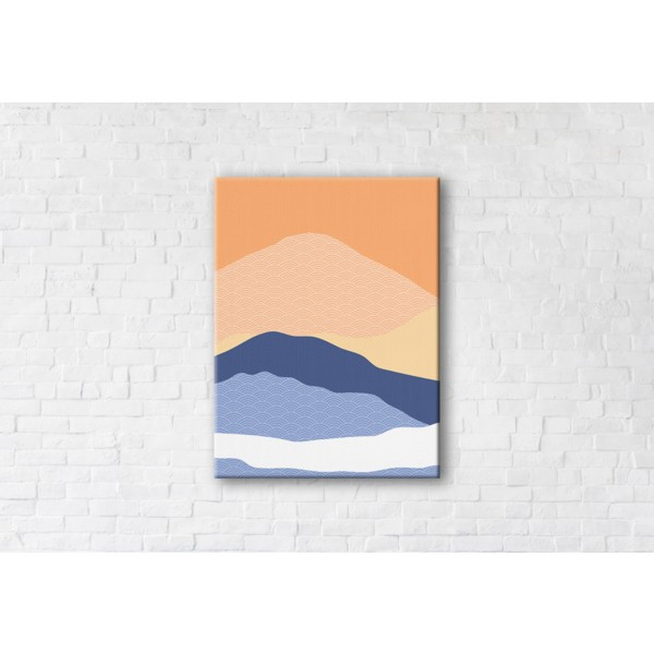 

Картина на холсте прямоугольная I-Art Mountain 50x65см