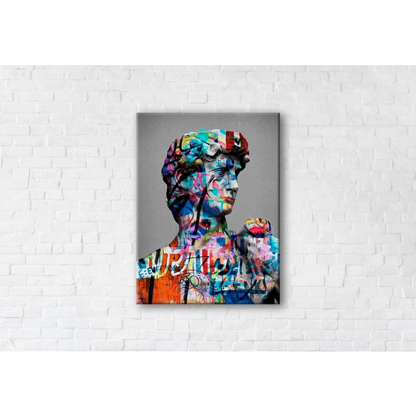 

Картина на холсте прямоугольная I-Art David Stone 110x145см