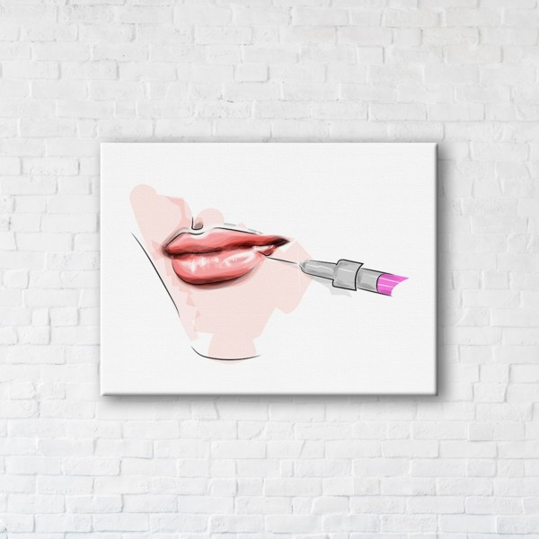 

Картина на холсте прямоугольная I-Art Beauty Injections 50x65см