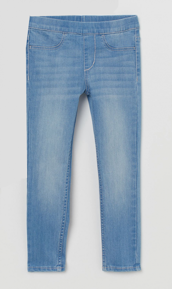 

Джеггинсы для девочки H&M 0556849010 128 СМ Голубой 65940