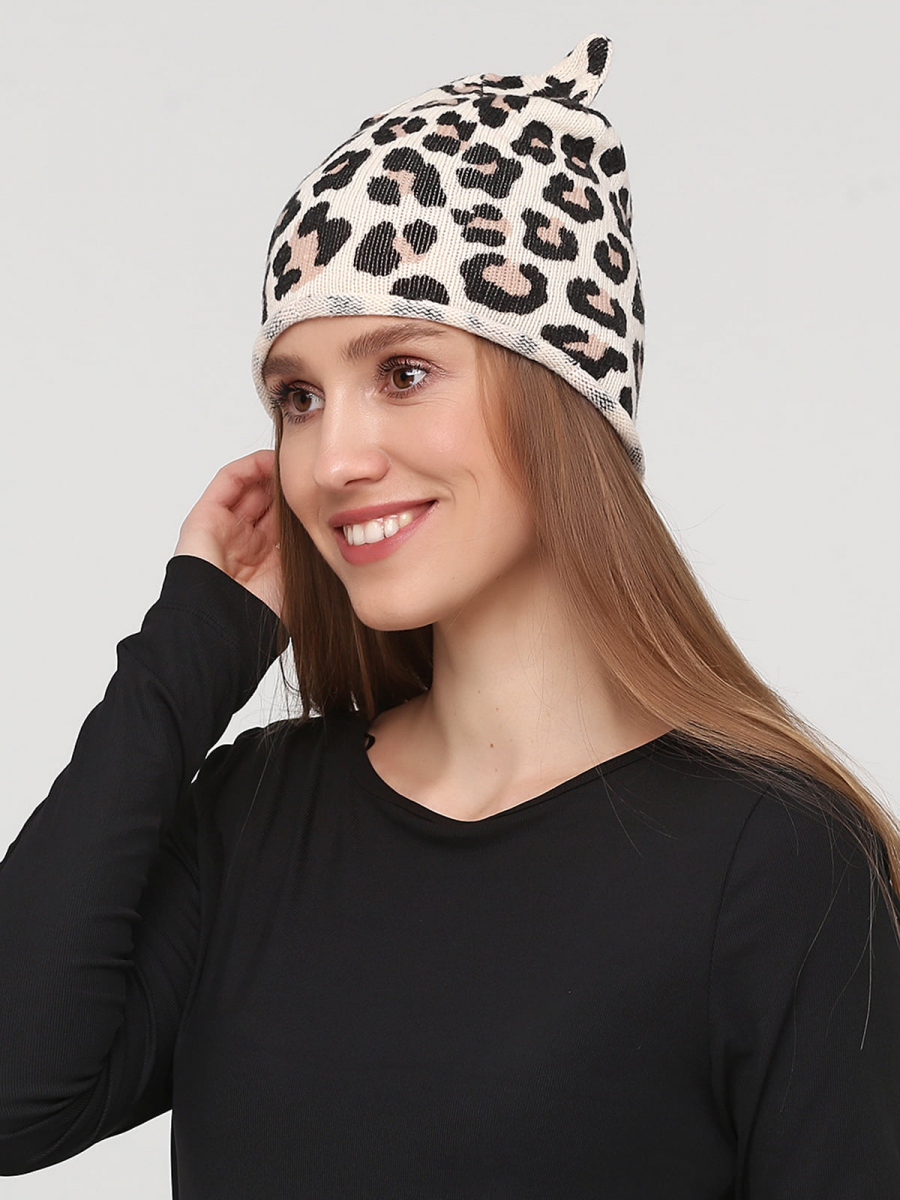 

Шапка для женщины H&M 0416411 One Size Бежевый 65951