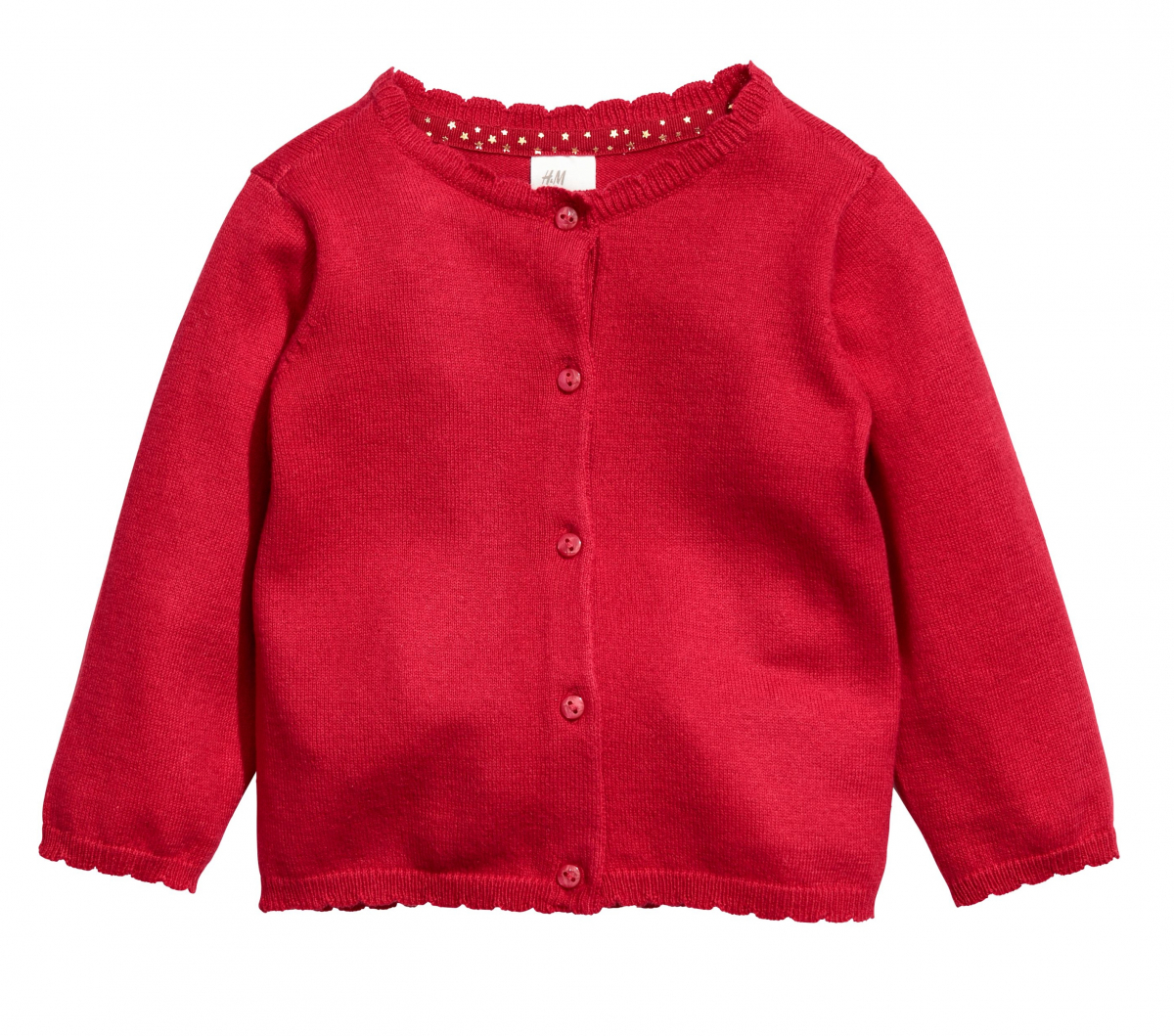 

Кардиган для девочки H&M 0506300004 68 СМ Красный 65934