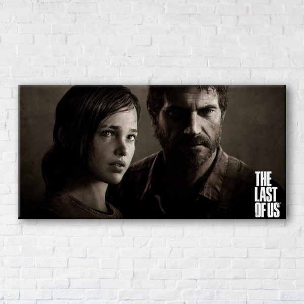 

Картина на холсте прямоугольная I-Art The Last Of Us 90x180см