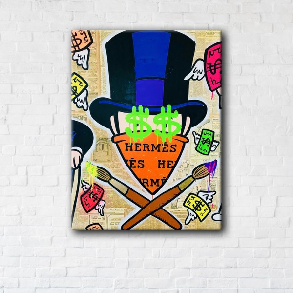 

Картина на холсте прямоугольная I-Art Hermes x Art 40x80см