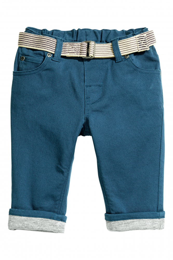 

Брюки для мальчика H&M 0414156006 74 СМ Темно-синий 65981