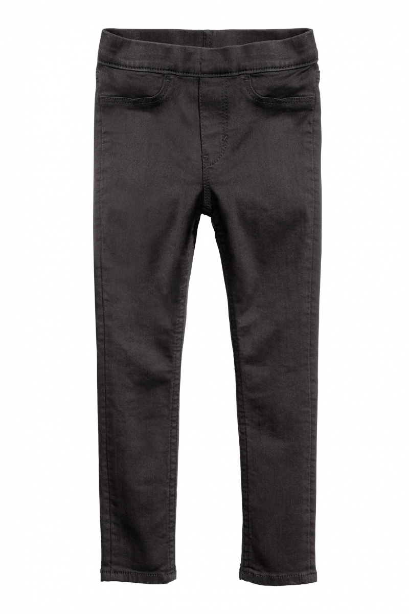 

Джеггинсы для девочки H&M 0424882001 122 СМ Черный 65939