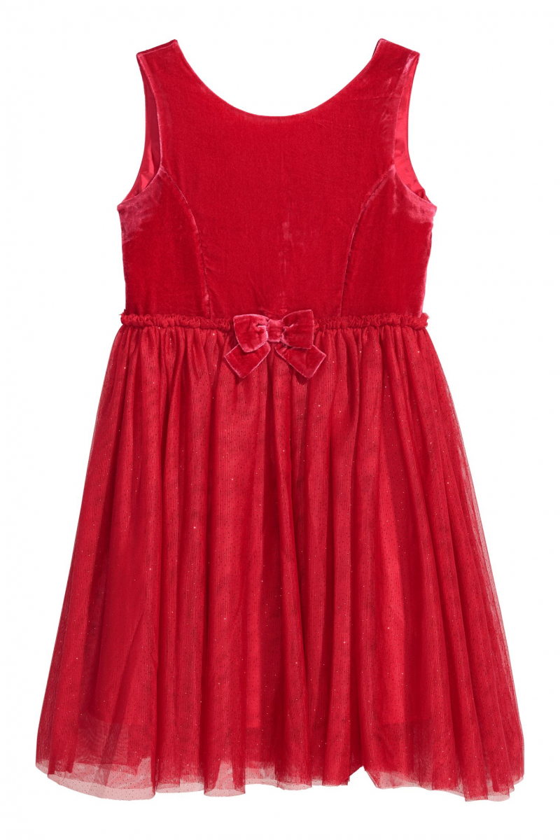 

Платье для девочки H&M 0558890003 164 СМ Красный 65926