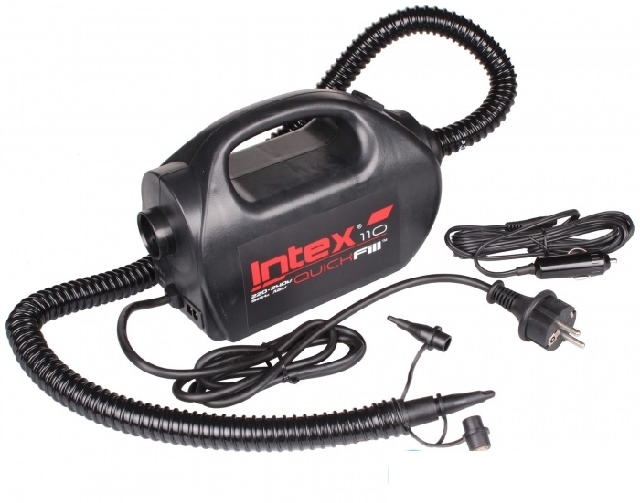 

Электрический насос Intex 68609 (220В / 12В) Quick-Fill High PSI Indoor/Outdoor Electric Pump